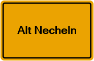 Grundbuchauszug Alt Necheln